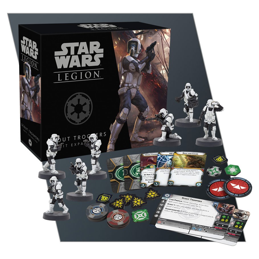 Star Wars : Legion - Imperial Scout Troopers Unit Expansion